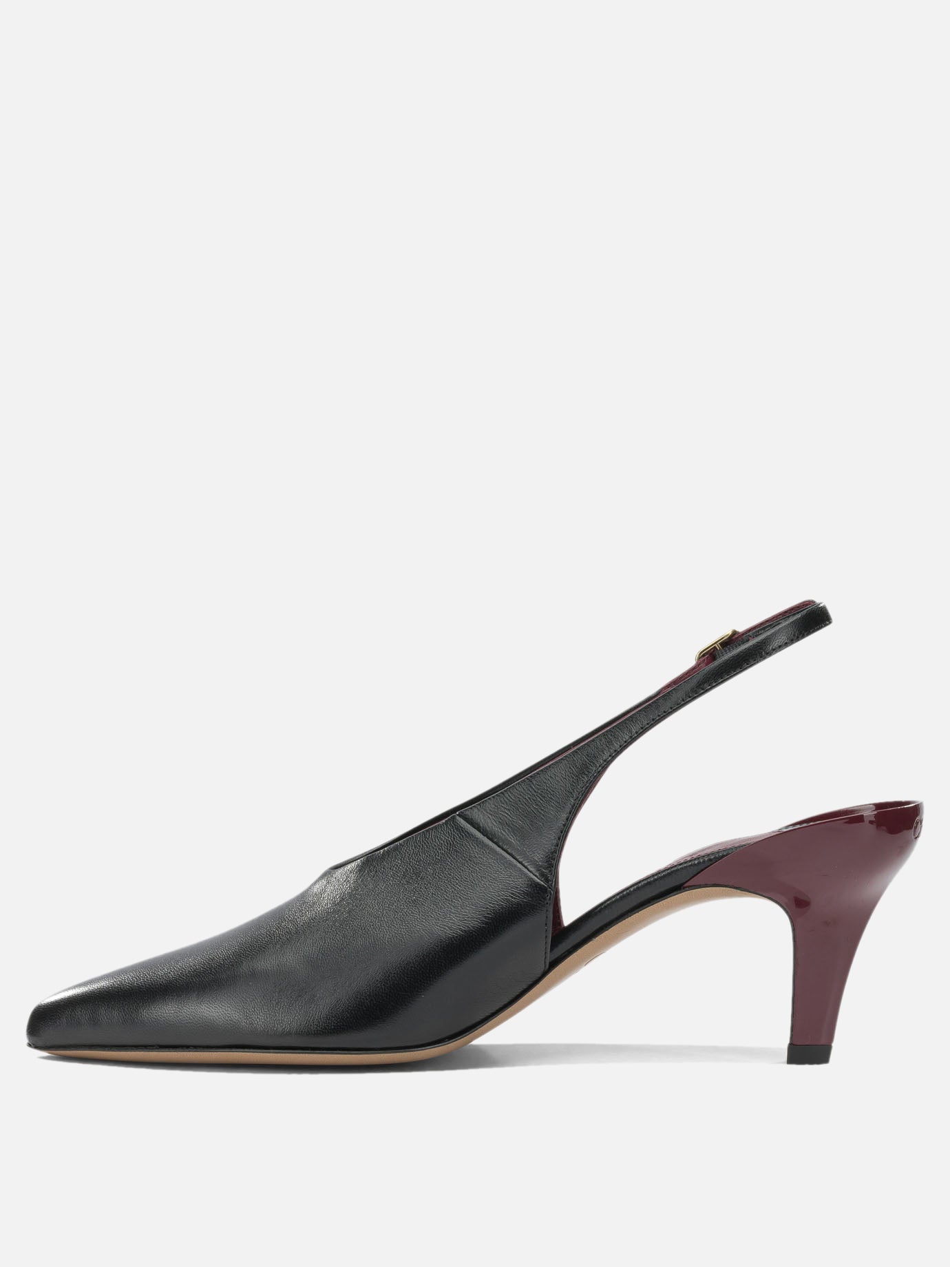 Slingbacks 100% lamb leather - 100% cow leather  Black - Chloé Women | PDP | VIETTI Online Store | thumbnail_3