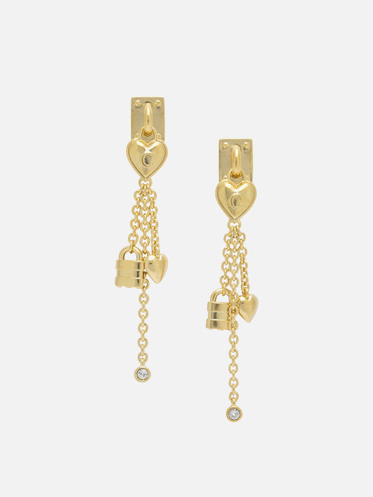 Earrings 100% brass  Gold - Chloé Women | PLP | VIETTI Online Store 
