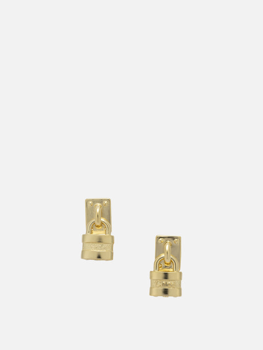 Earrings 100% brass  Gold - Chloé Women | PLP | VIETTI Online Store 
