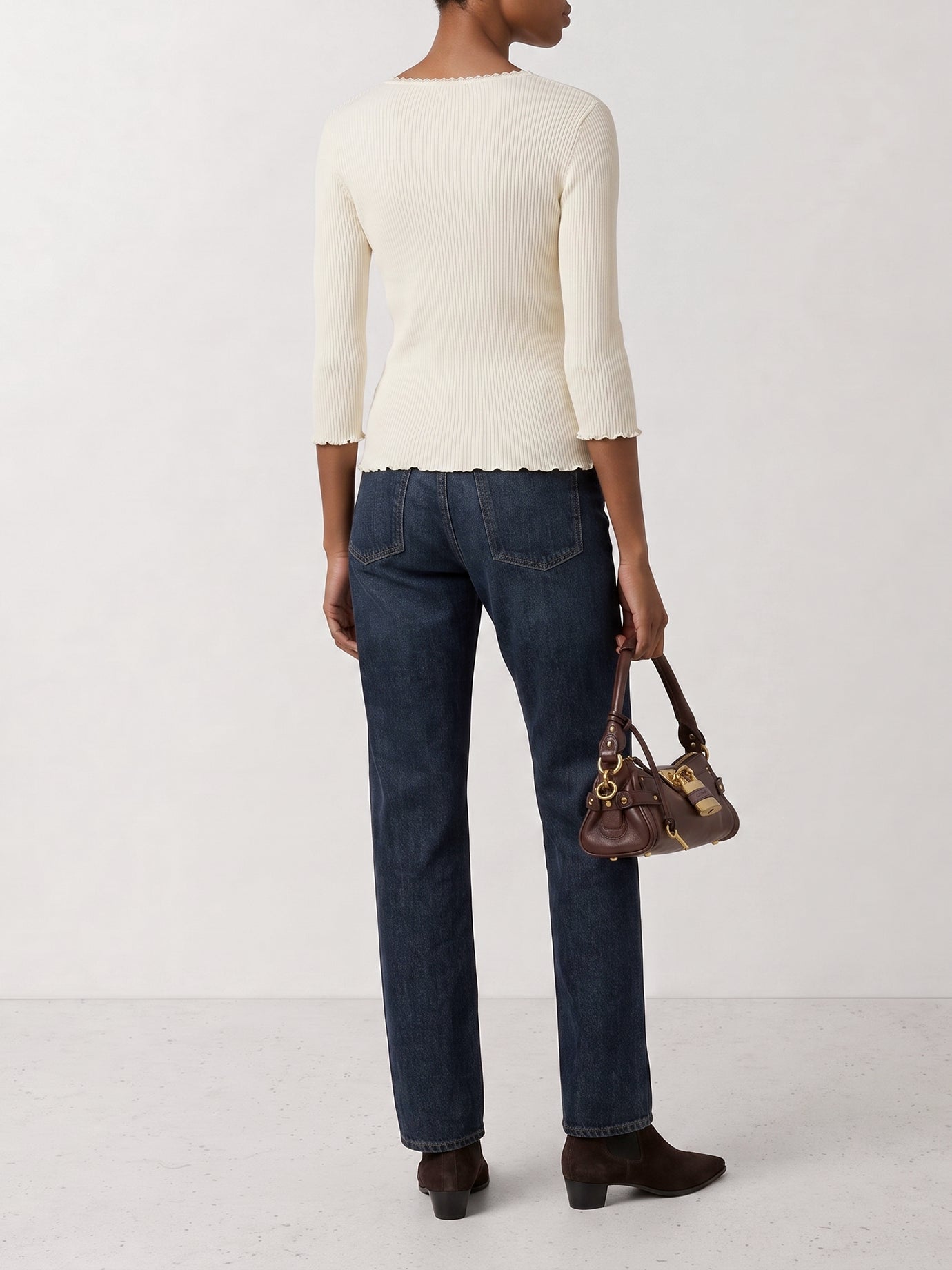 Casual tops Solid colour  White - Chloé Women | PDP | VIETTI Online Store | Zoom-Modal_3

