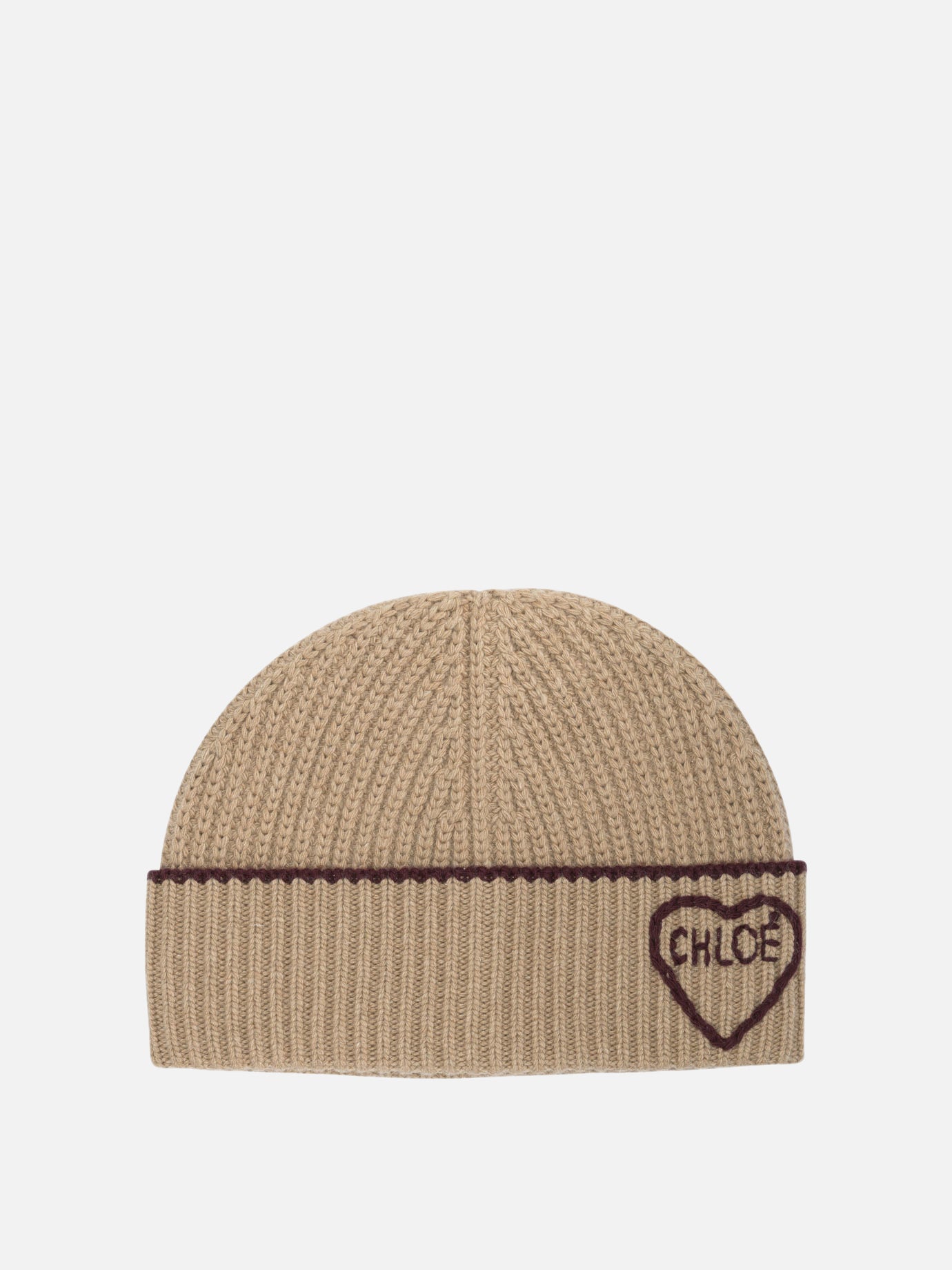 Beanies Logo  Brown - Chloé Women | PDP | VIETTI Online Store | Zoom-Modal
