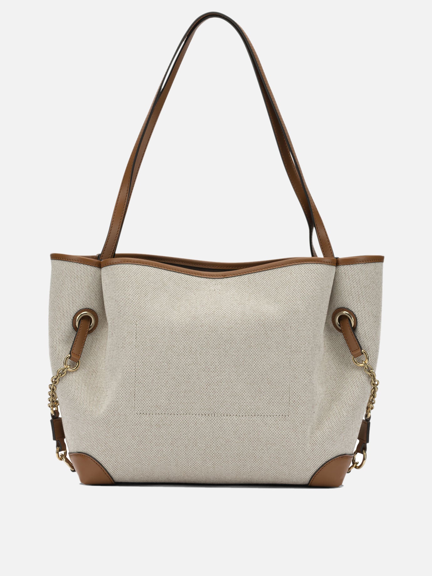 Large bags 100% cotton 100% leather  Brown - Chloé Women | PDP | VIETTI Online Store | Zoom-Modal_3
