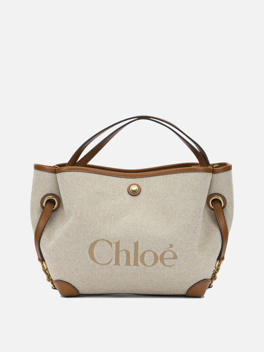 Medium bags 100% cotton 100% leather  Brown - Chloé Women | PLP | VIETTI Online Store 
