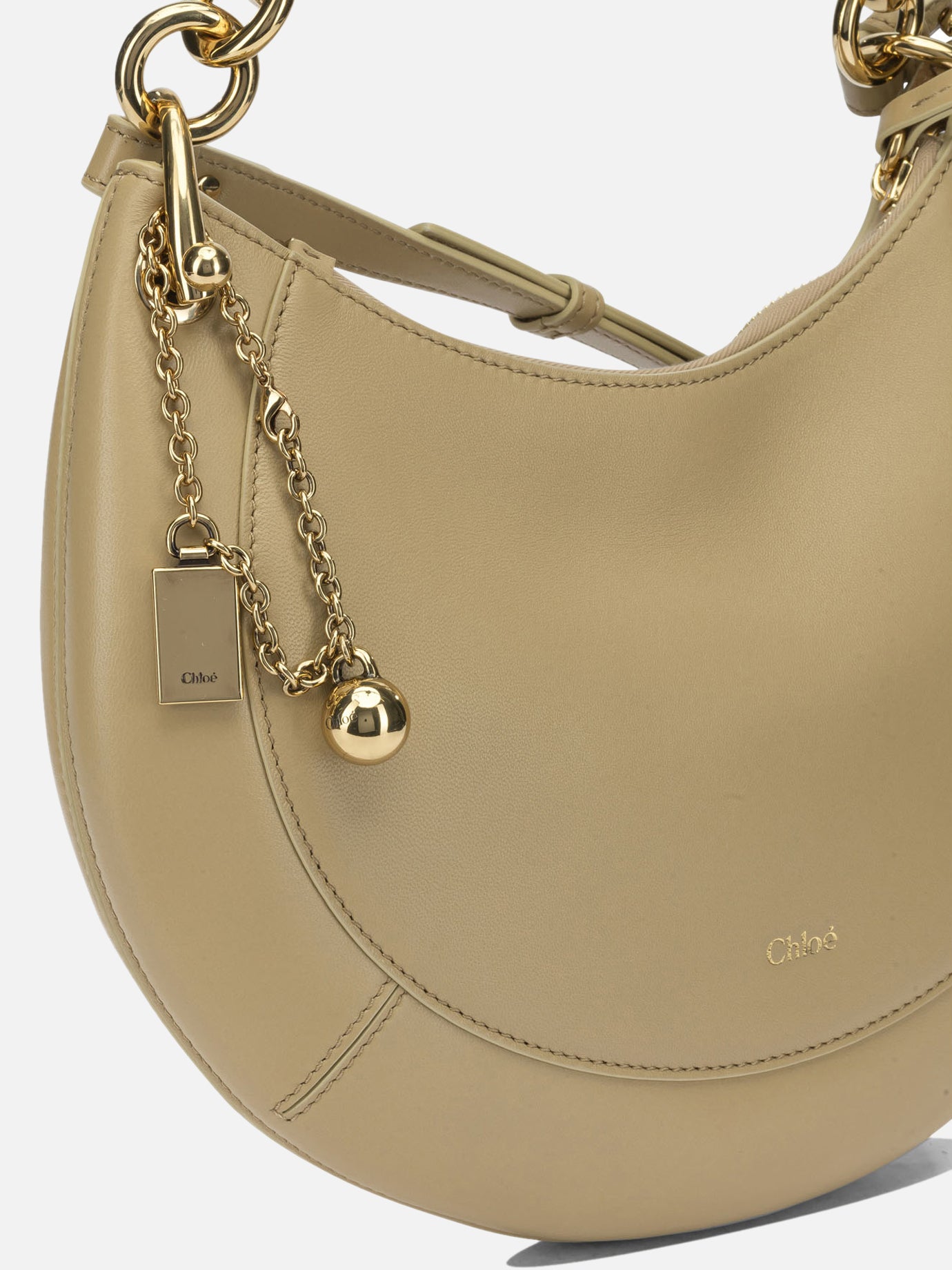 Small bags 100% leather  Beige - Chloé Women | PDP | VIETTI Online Store | thumbnail_4