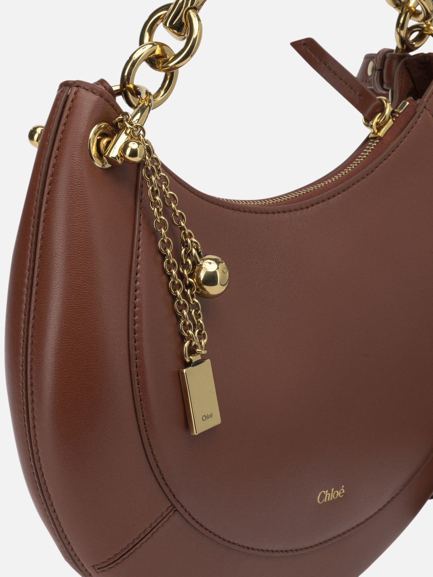 Small bags 100% leather  Brown - Chloé Women | PDP | VIETTI Online Store | thumbnail_6
