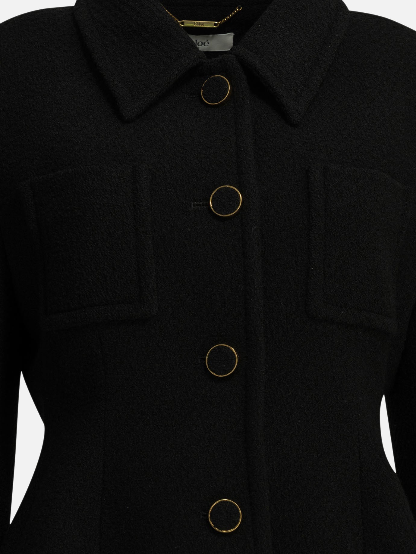 Blazers Solid colour  Black - Chloé Women | PDP | VIETTI Online Store | thumbnail_3