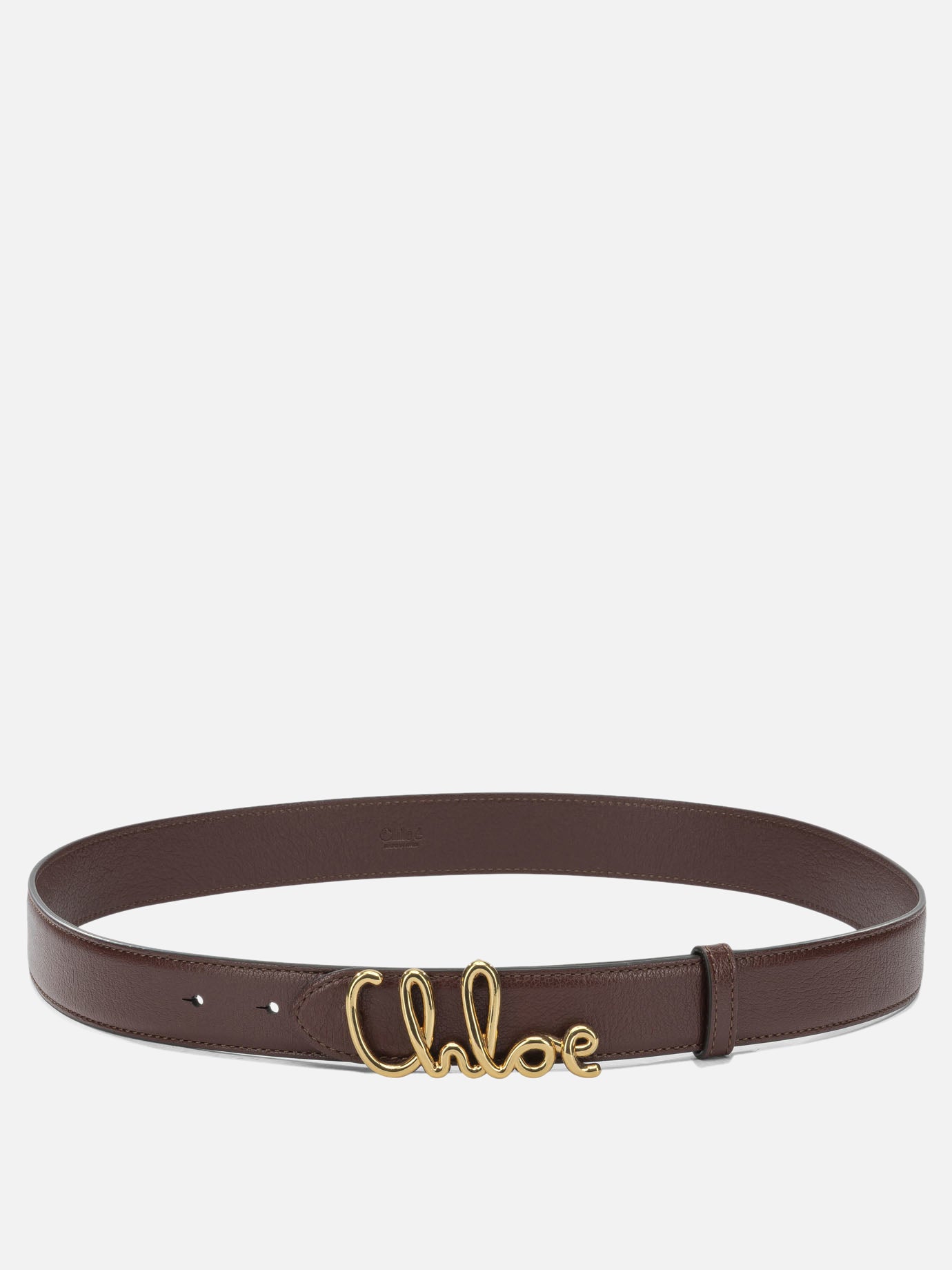 Leather belts 100% bull leather  Brown - Chloé Women | PDP | VIETTI Online Store | thumbnail