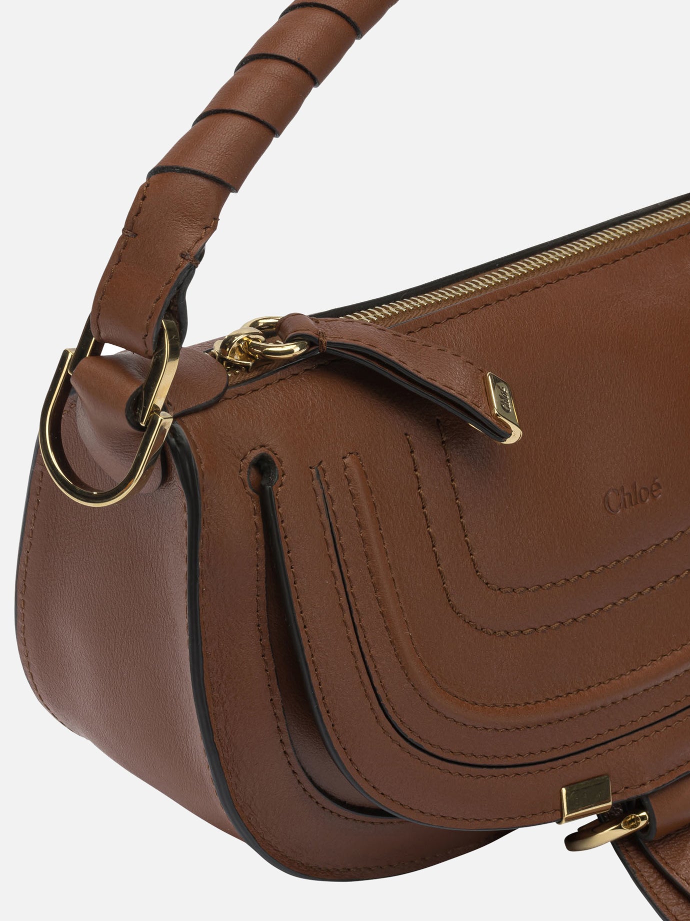 Borse piccole 100% calf leather - Lining: 68% linen 32% cotton  Marrone - Chloé Donna | PDP | VIETTI Online Store | thumbnail_4