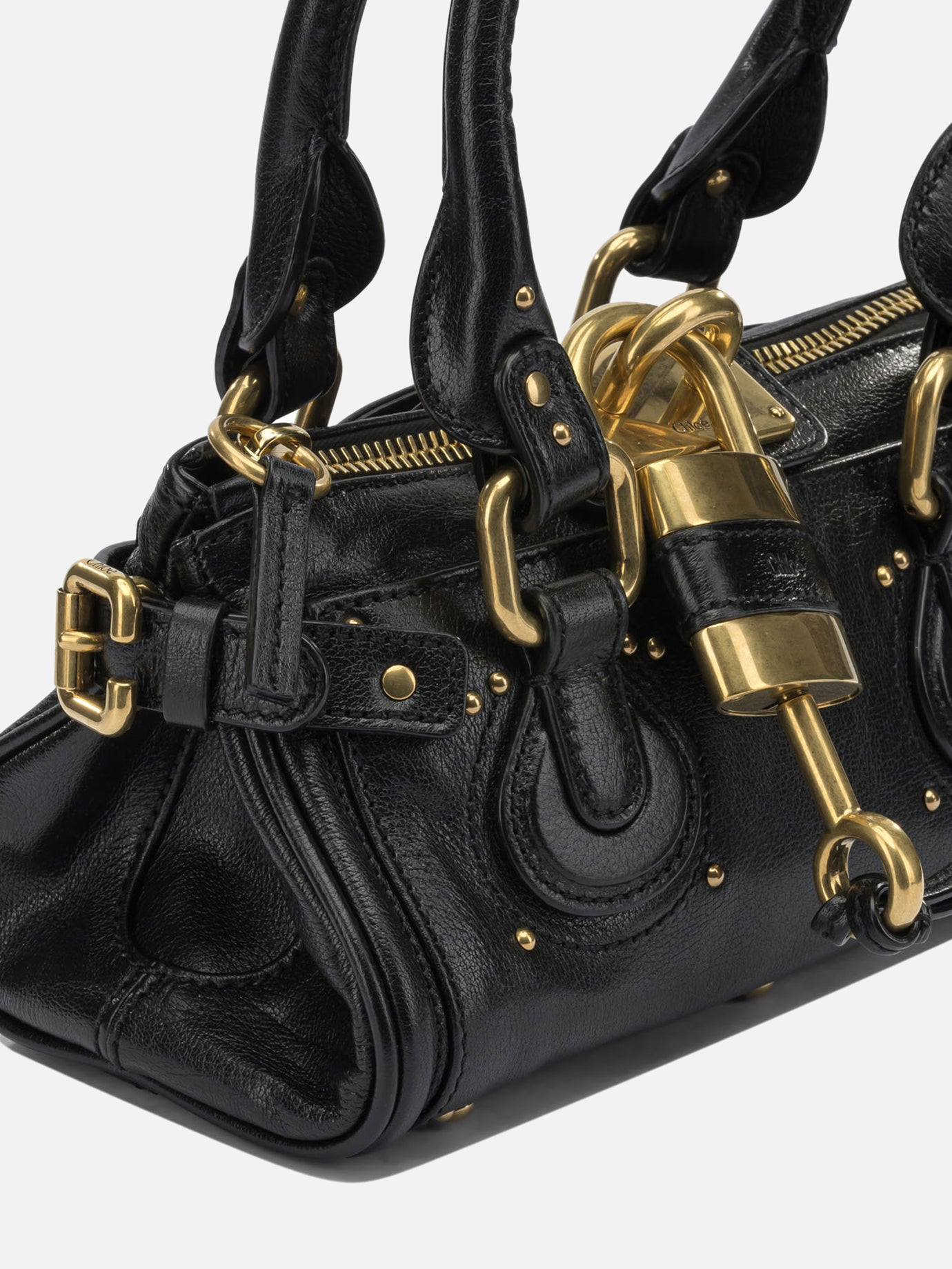 Borse piccole 100% buffalo leather - Other fabric: 100% cotton  Nero - Chloé Donna | PDP | VIETTI Online Store | Zoom-Modal_4
