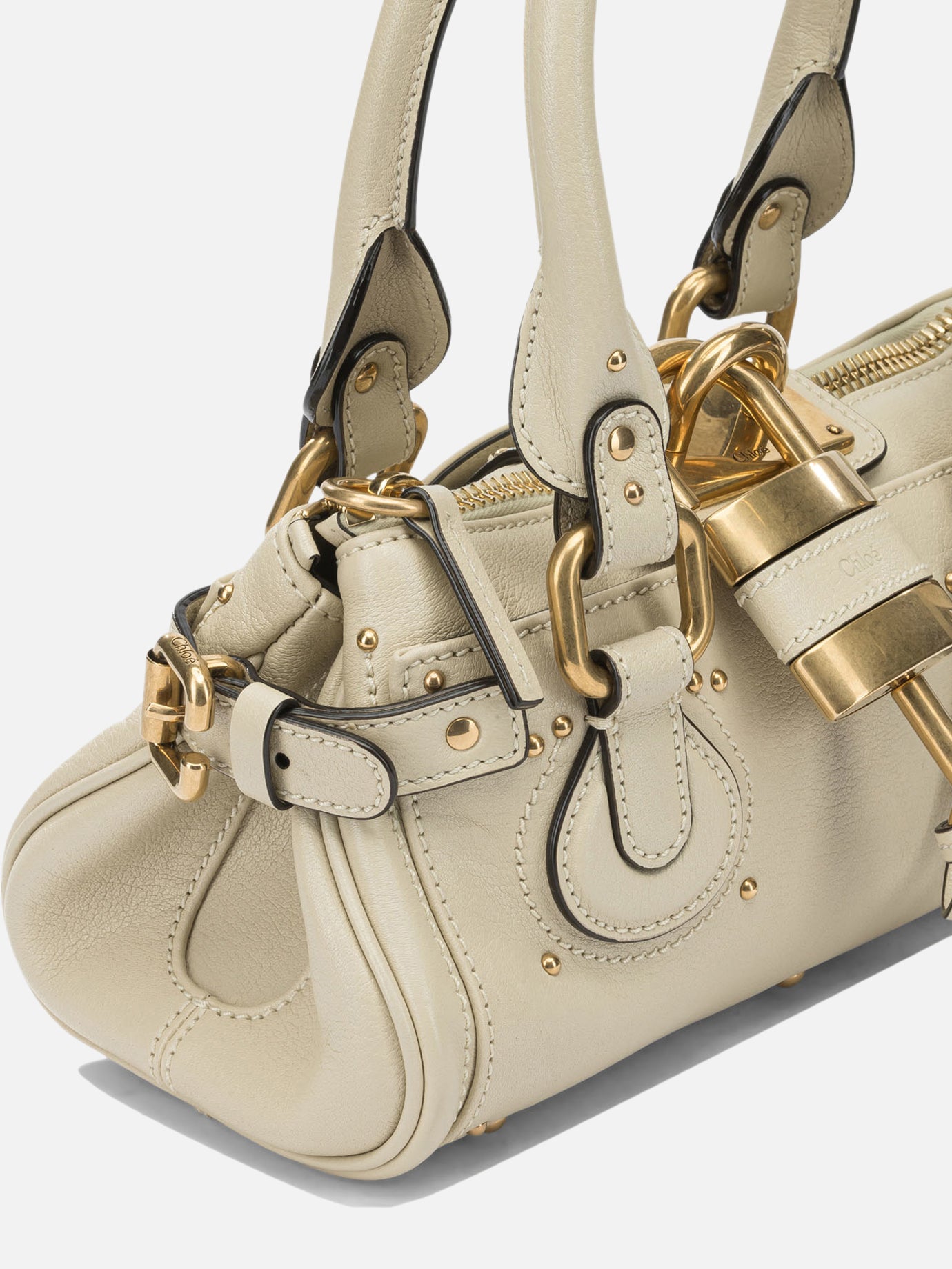 Small bags 100% buffalo leather - Other fabric: 100% cotton  White - Chloé Women | PDP | VIETTI Online Store | Zoom-Modal_6
