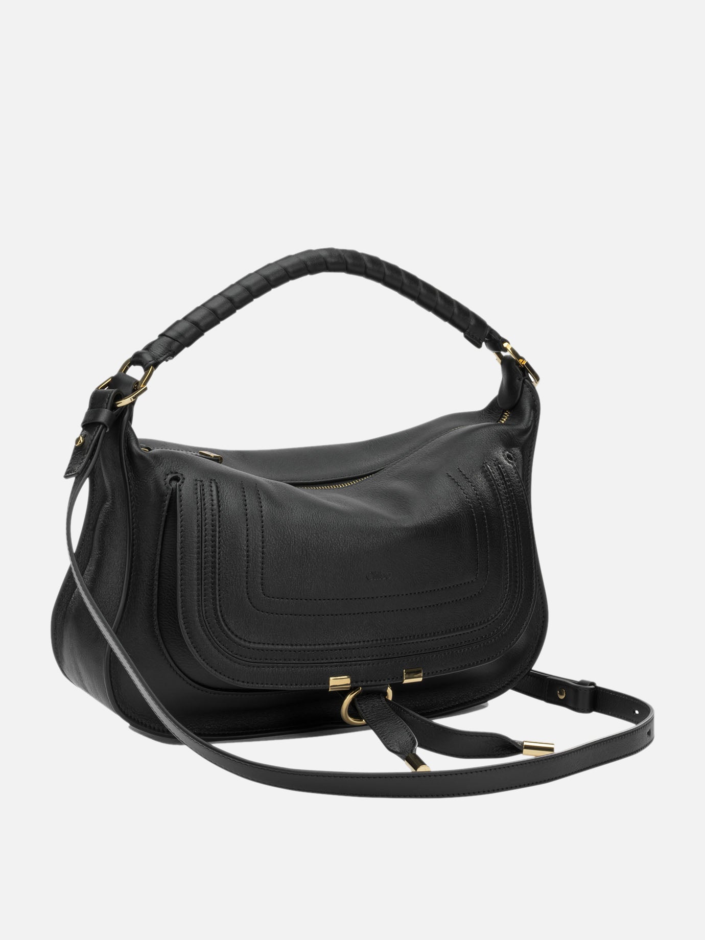 Medium bags 100% leather - Lining: 68% linen 32% cotton  Black - Chloé Women | PDP | VIETTI Online Store | thumbnail_2