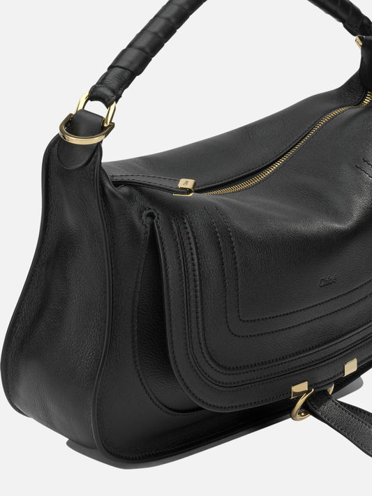 Chloé "Marcie" Medium Shoulder Bag Black

