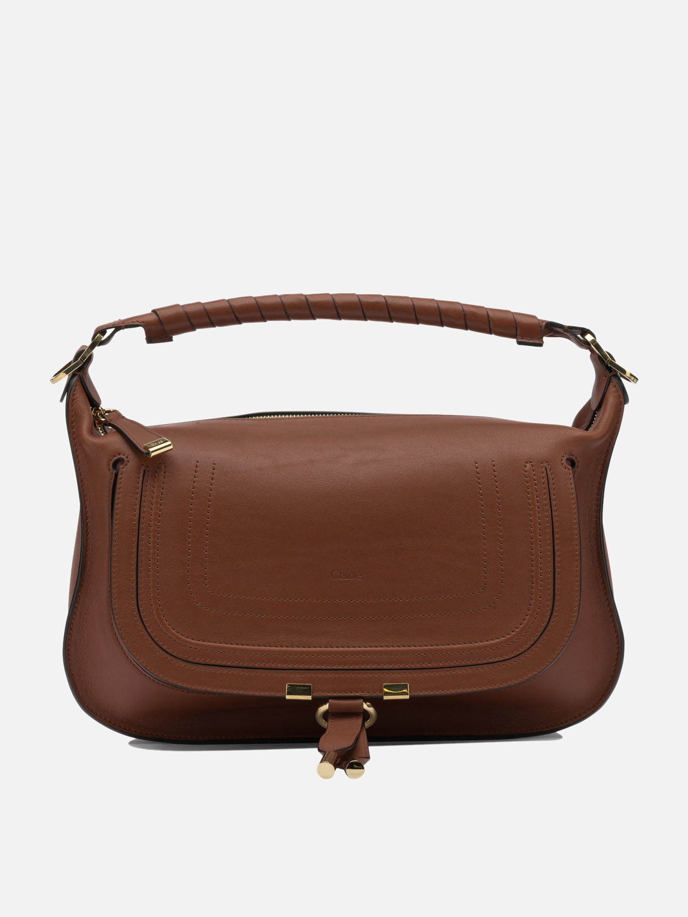 Medium bags 100% calf leather  Brown - Chloé Women | PDP | VIETTI Online Store | Zoom-Modal
