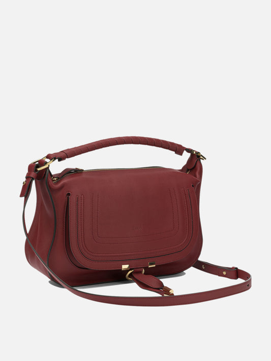 Chloé Medium "Marcie" shoulder bag Red

