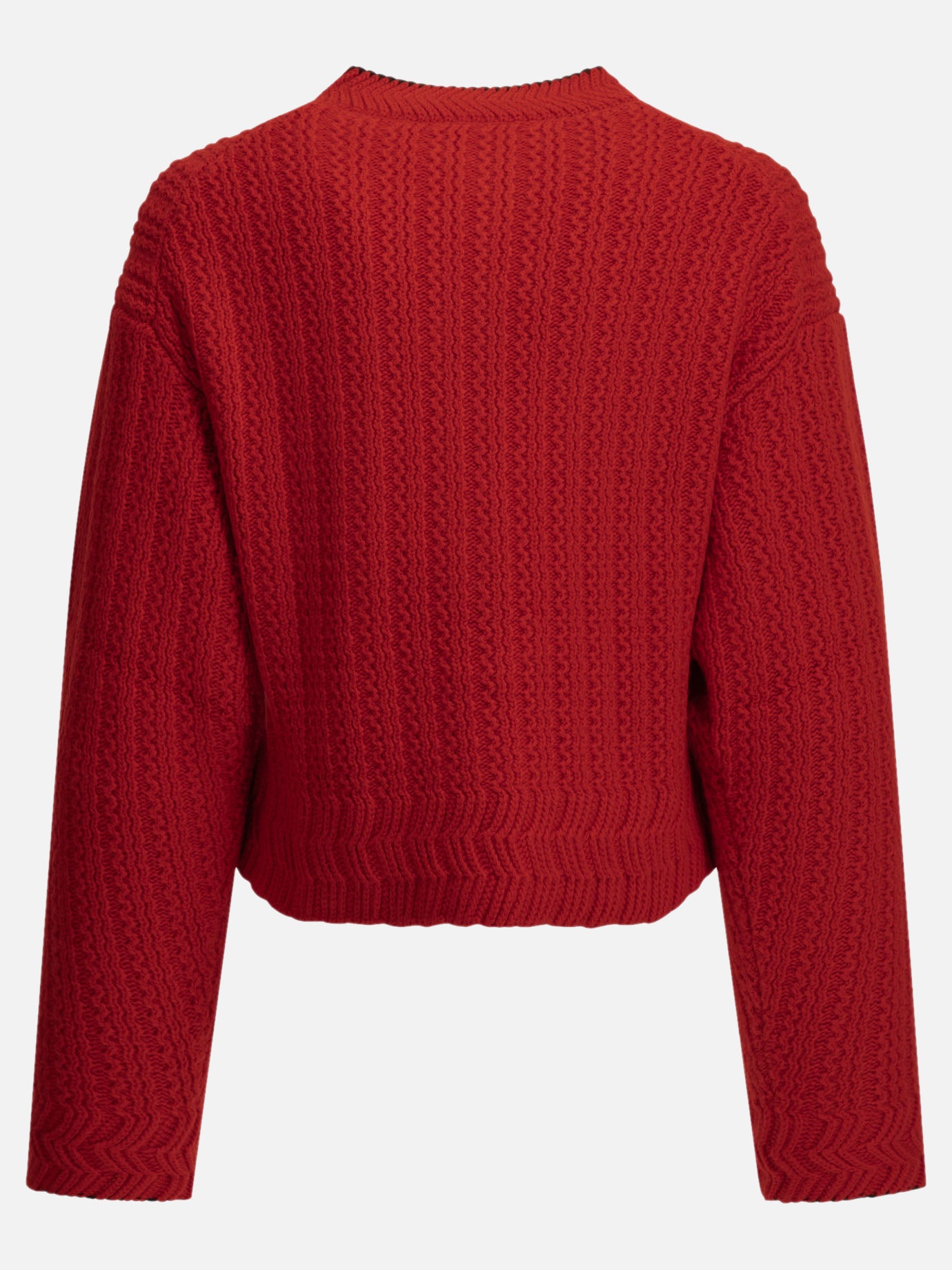 Cardigans Logo  Red - Chloé Women | PDP | VIETTI Online Store | Zoom-Modal_2
