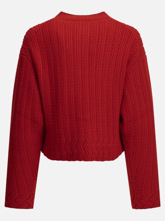 Cardigans Logo  Red - Chloé Women | PDP | VIETTI Online Store | 2

