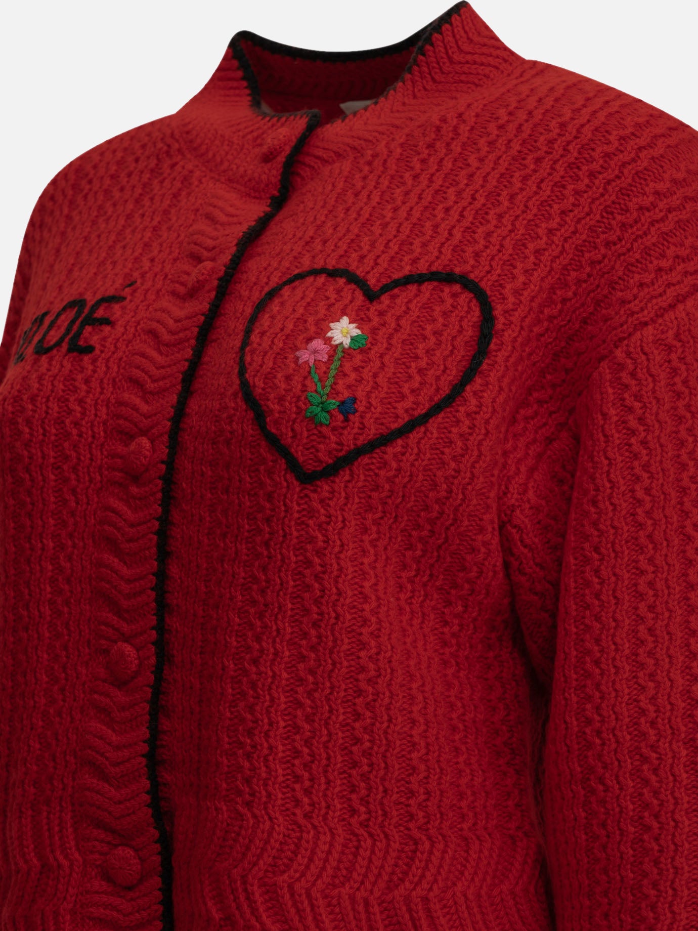 Cardigans Logo  Red - Chloé Women | PDP | VIETTI Online Store | Zoom-Modal_4
