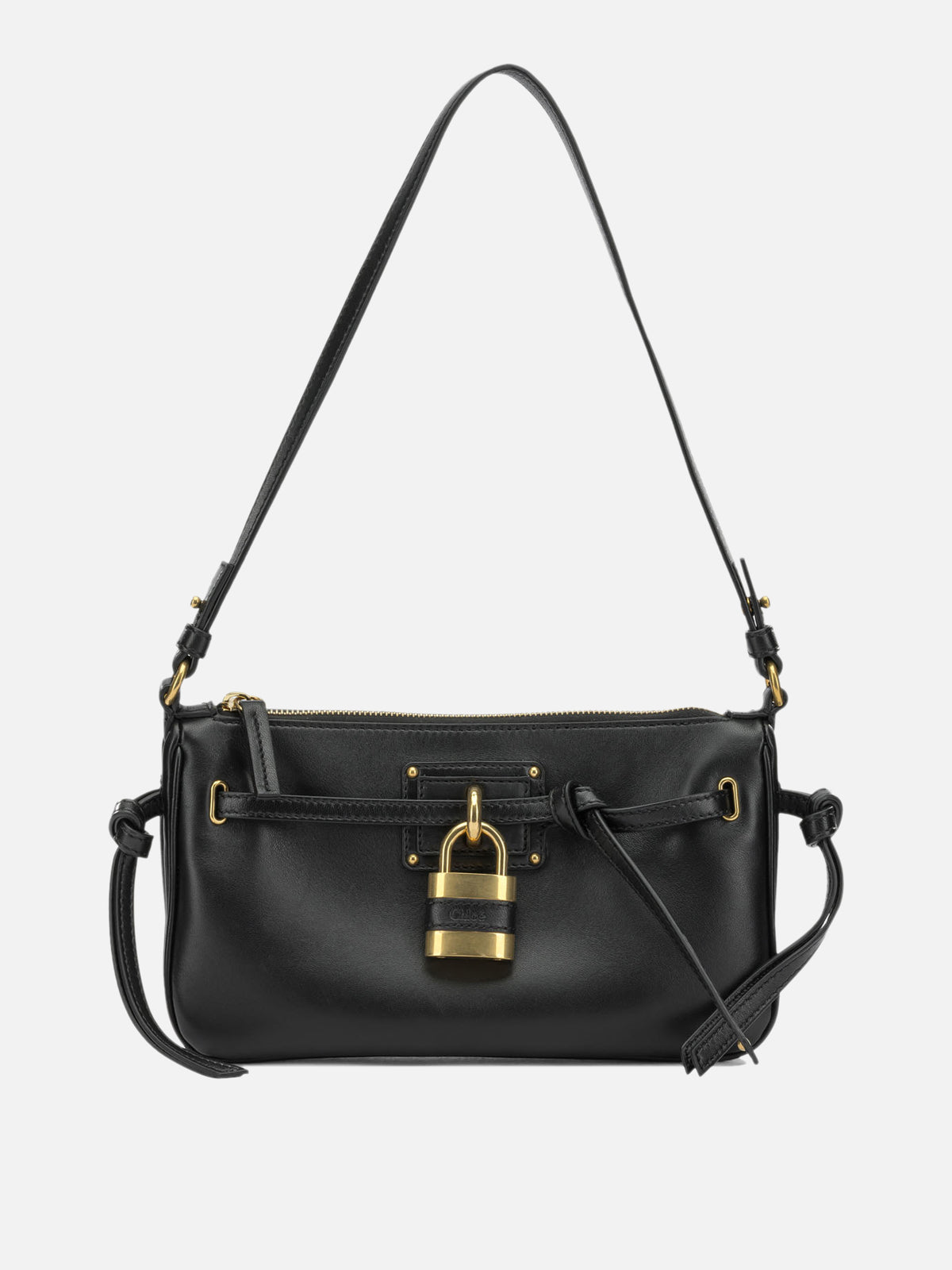 Chloé "Paddington Sling" Small Shoulder Bag Black

