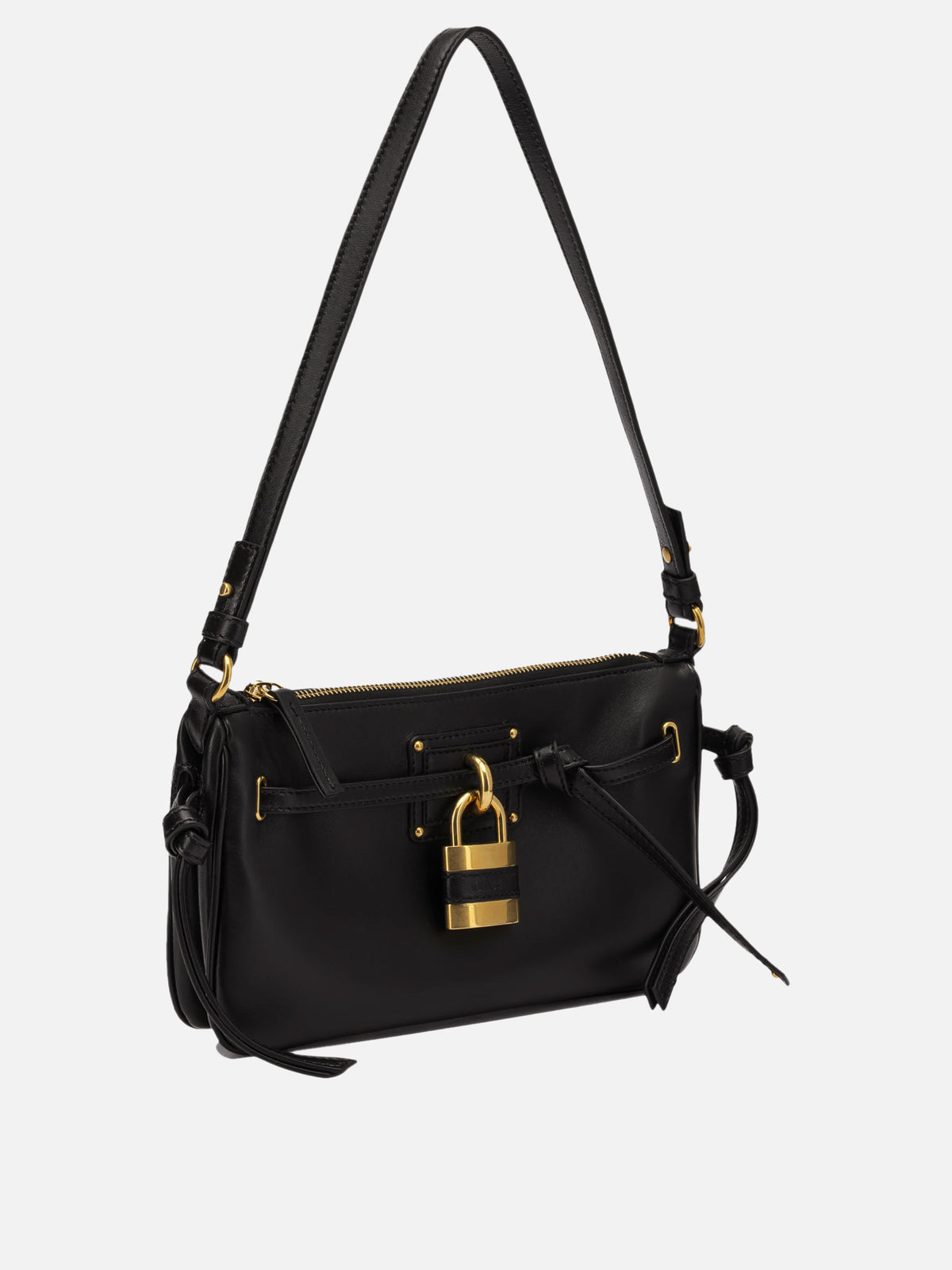 Chloé "Paddington Sling" Small Shoulder Bag Black - VIETTI