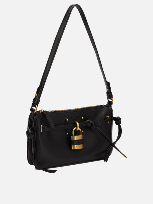Chloé "Paddington Sling" Small Shoulder Bag Black

