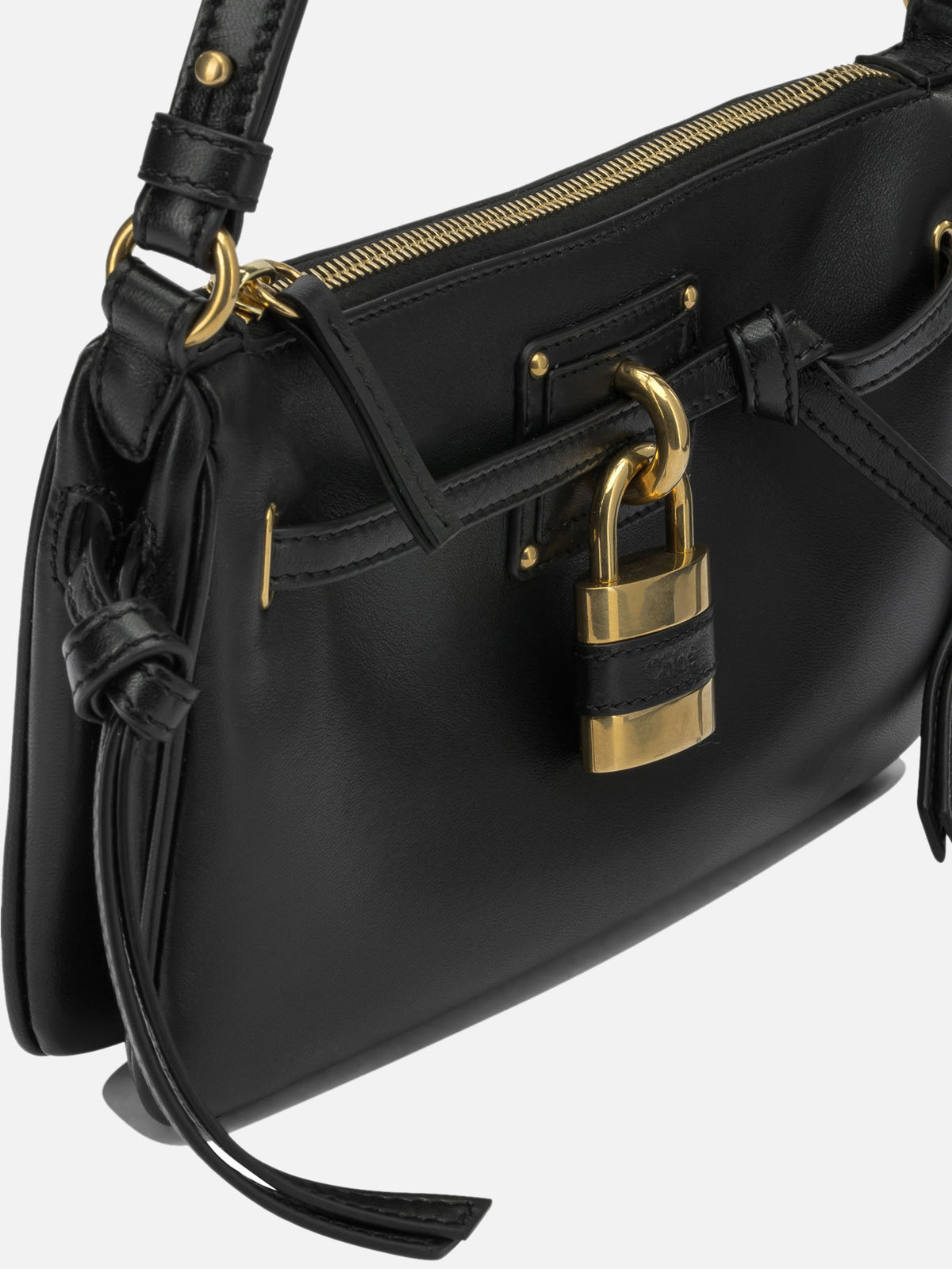 Chloé "Paddington Sling" Small Shoulder Bag Black