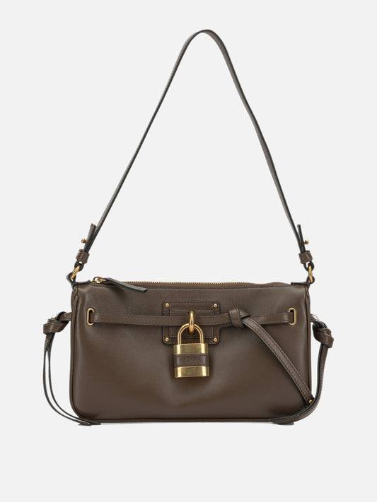 Chloé "Paddington Sling" Small Shoulder Bag Brown

