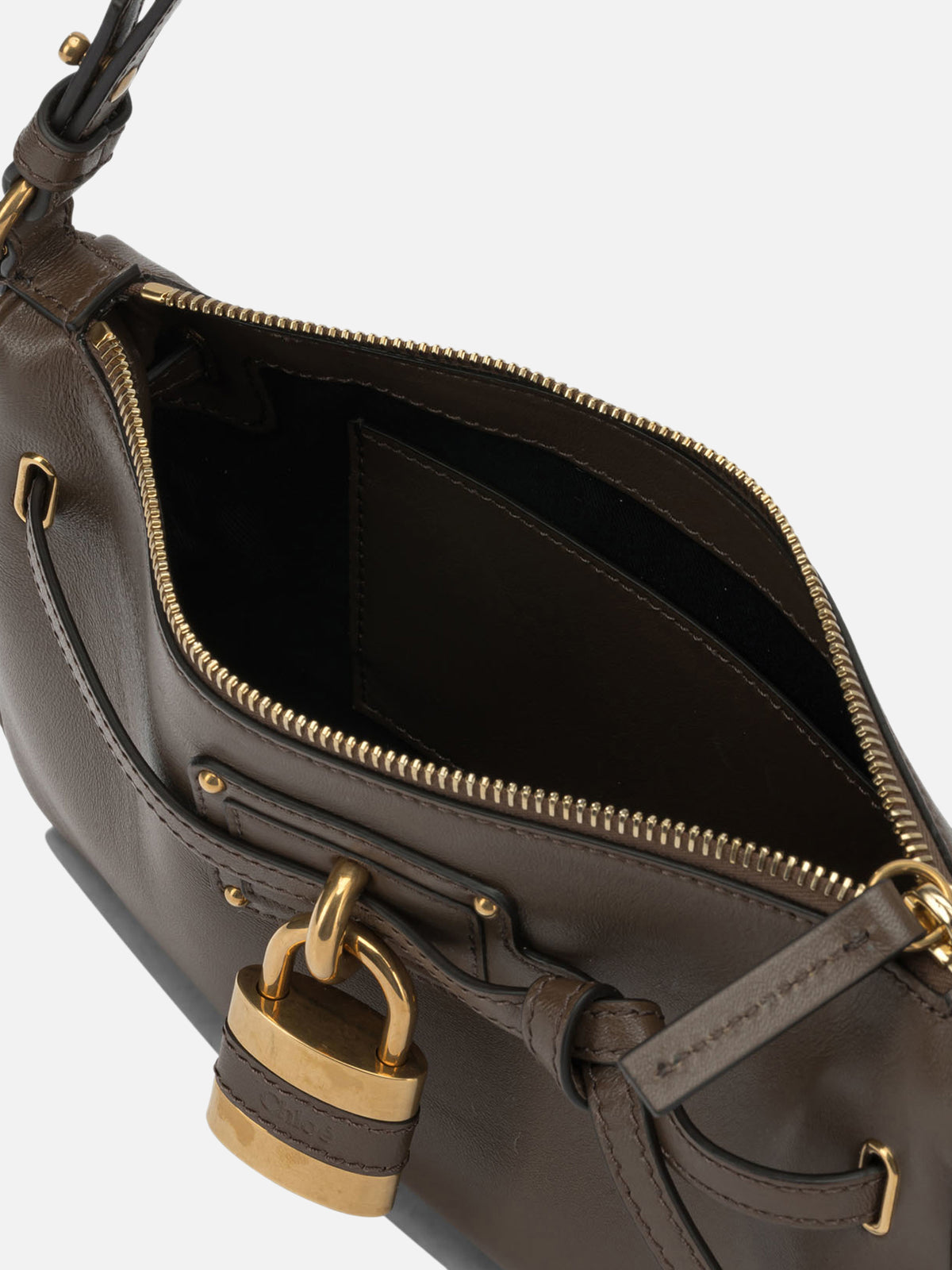 Chloé "Paddington Sling" Small Shoulder Bag Brown

