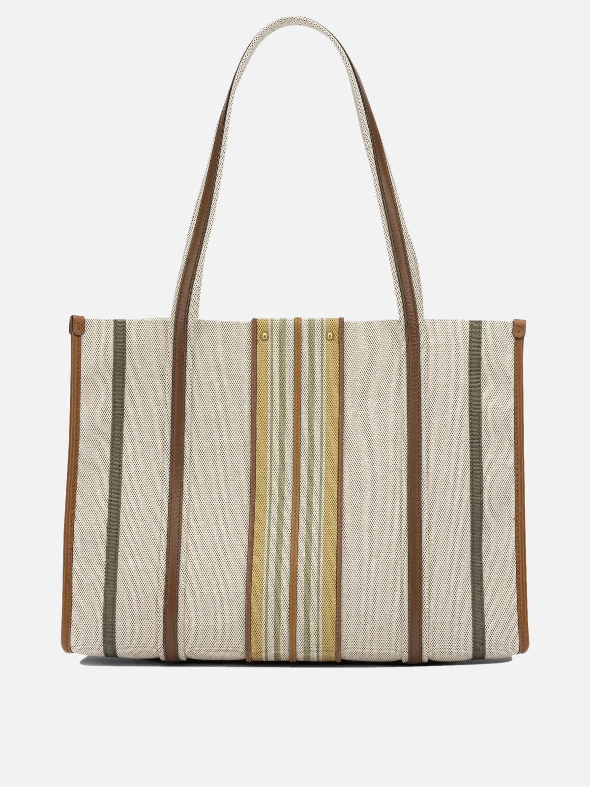 Chloé "Woody Loop" Small Shoulder Bag Brown


