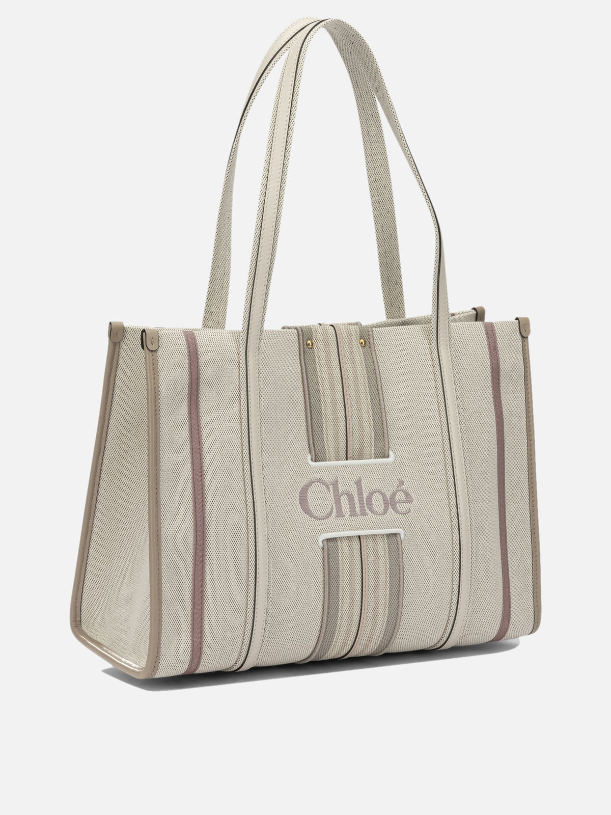 Chloé "Woody Loop" Small Shoulder Bag Pink

