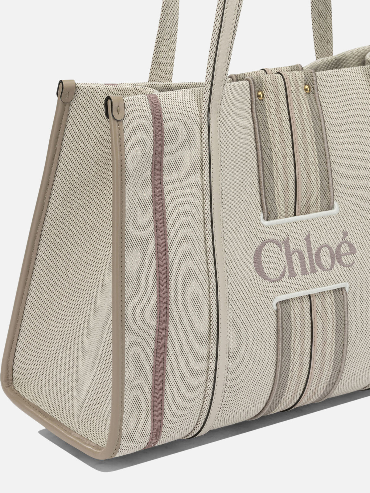 Chloé "Woody Loop" Small Shoulder Bag Pink - VIETTI