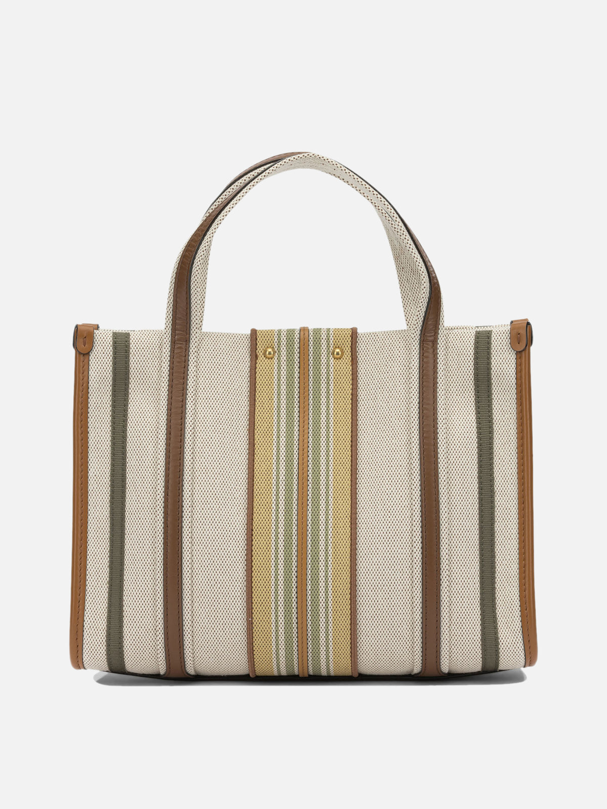 Chloé "Woody Loop" Small Handbag Brown - VIETTI