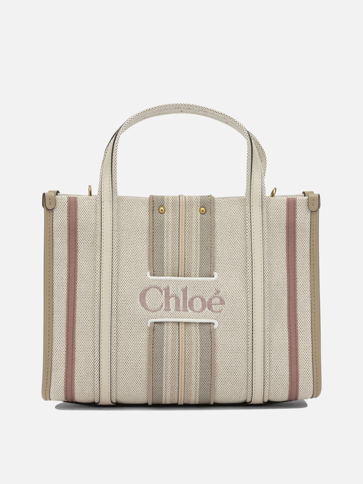 Chloé "Woody Loop" Small Handbag Pink - VIETTI