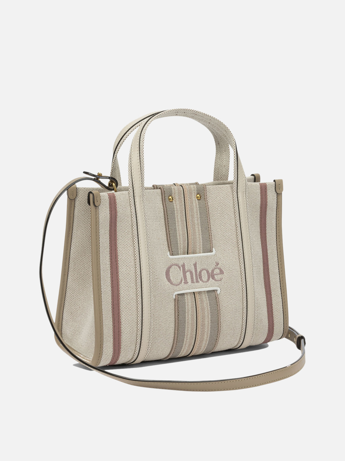 Chloé "Woody Loop" Small Handbag Pink - VIETTI