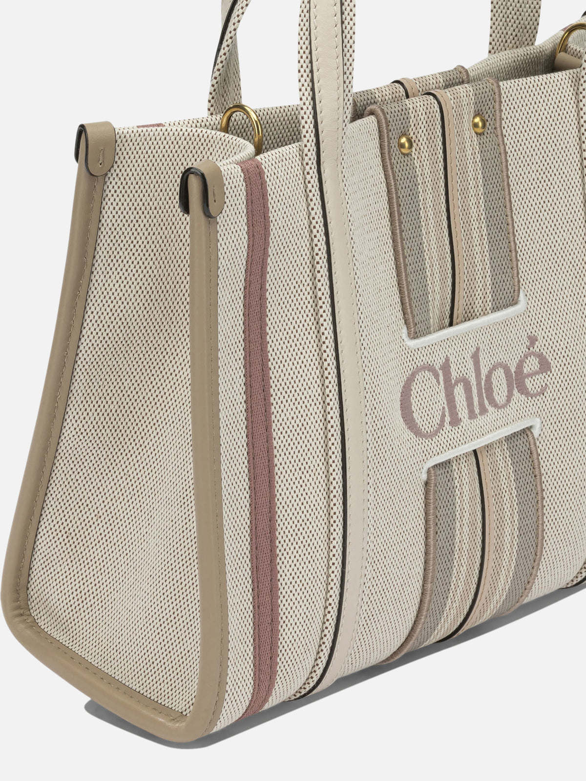 Chloé "Woody Loop" Small Handbag Pink - VIETTI