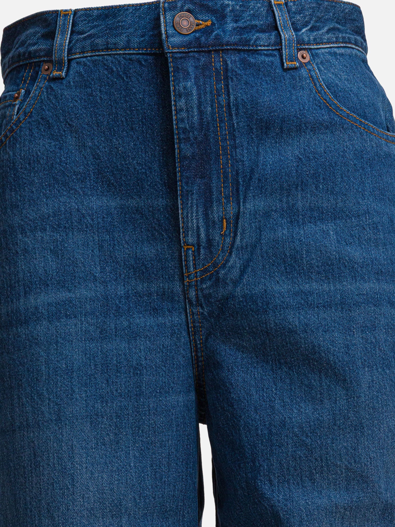 Wide-leg jeans Solid colour  Blue - Chloé Women | PDP | VIETTI Online Store | Zoom-Modal_3
