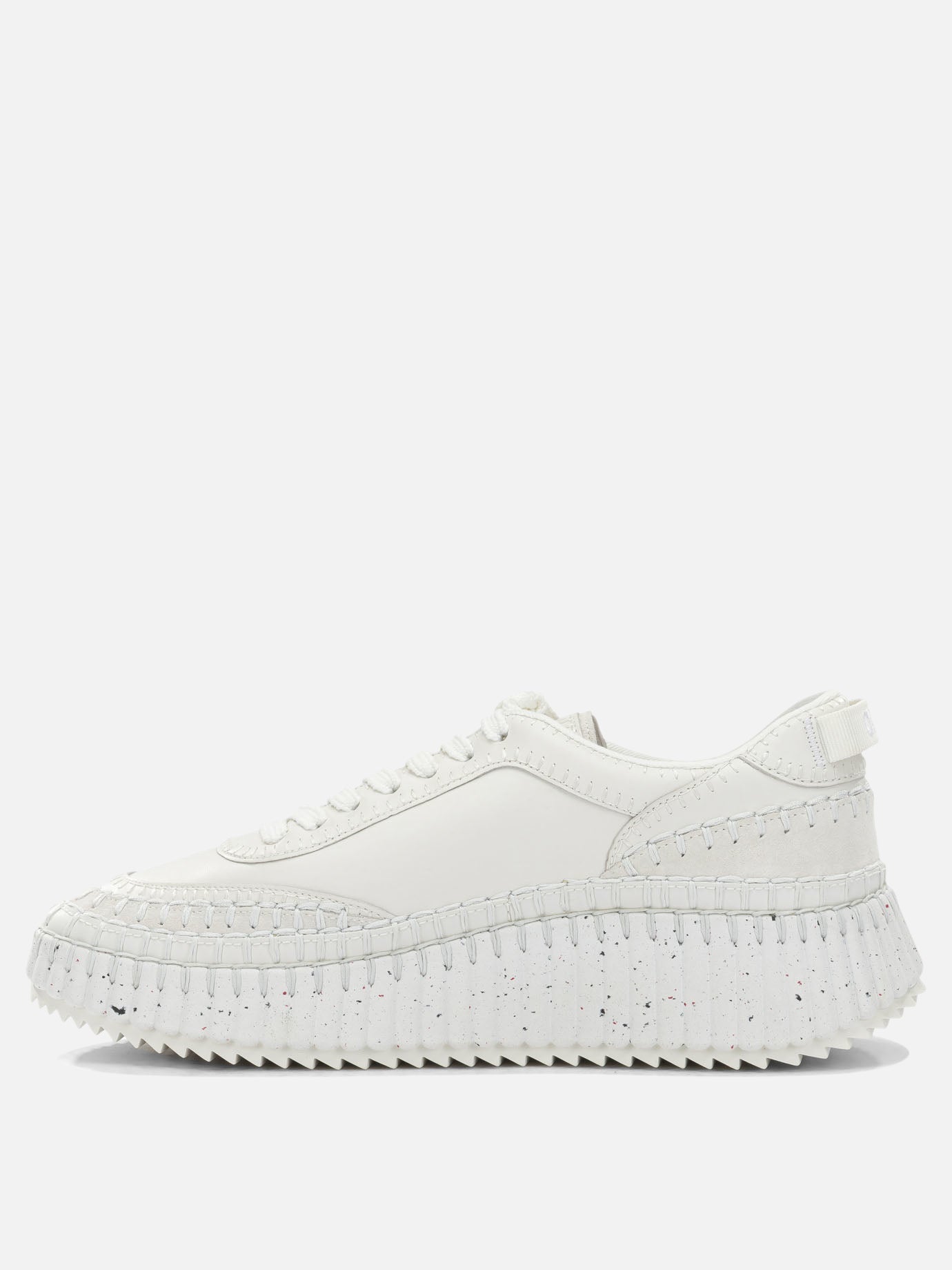 Low top sneakers 95% polyester 5% elastane - 100% ethylene vinyl acetate  White - Chloé Women | PDP | VIETTI Online Store | Zoom-Modal_3
