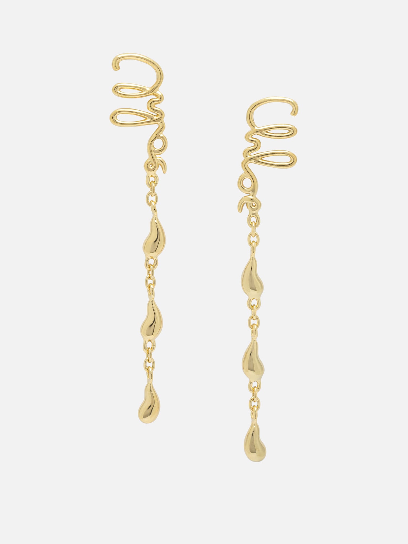 Earrings 100% brass  Gold - Chloé Women | PDP | VIETTI Online Store | thumbnail