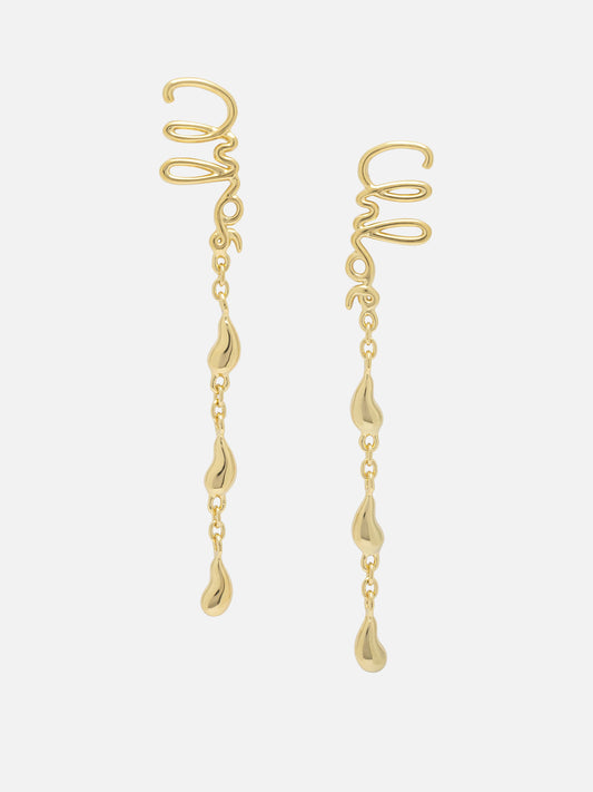 Earrings 100% brass  Gold - Chloé Women | PLP | VIETTI Online Store 

