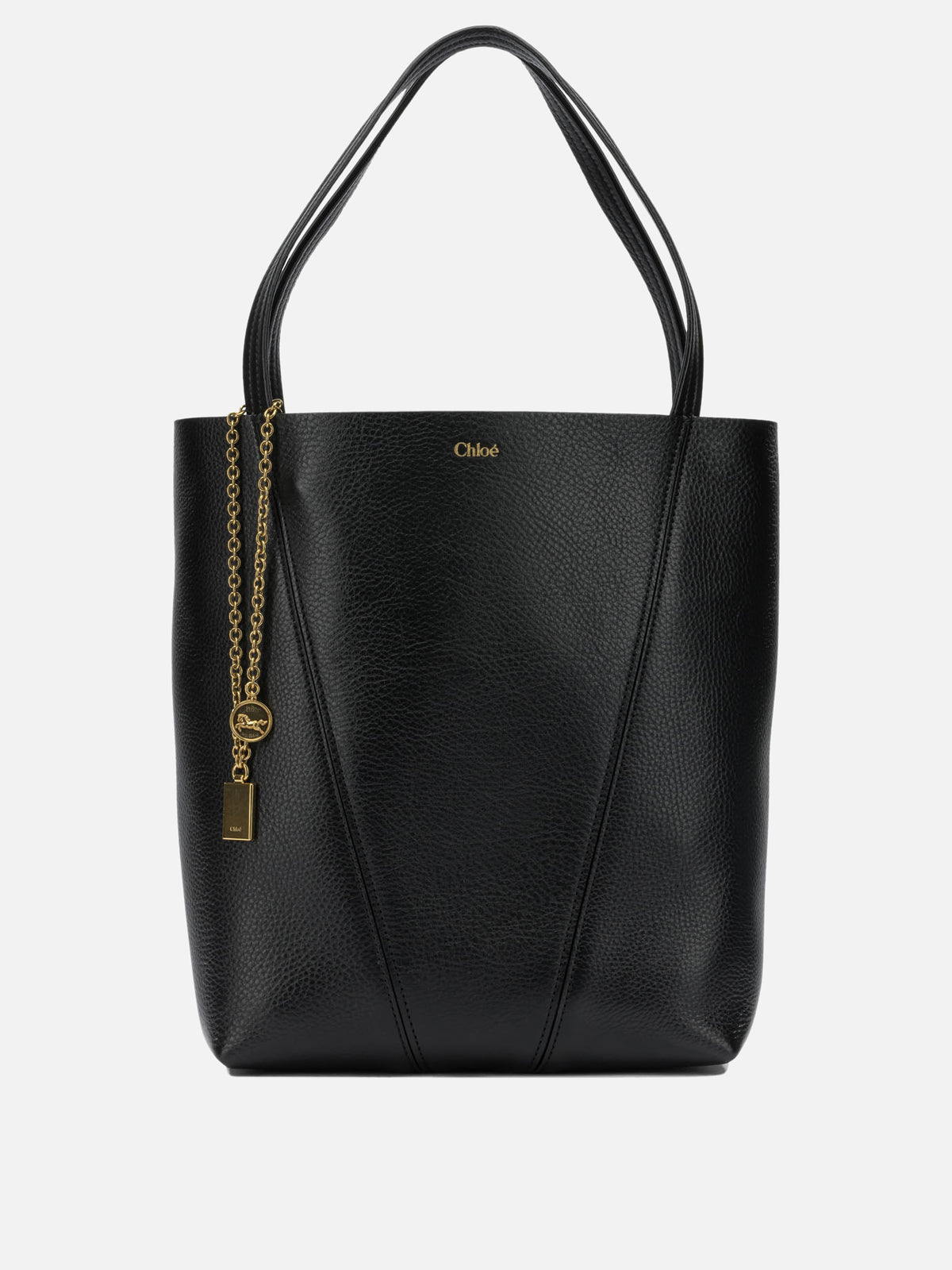 Chloé "Spin" Small shoulder bag Black - VIETTI