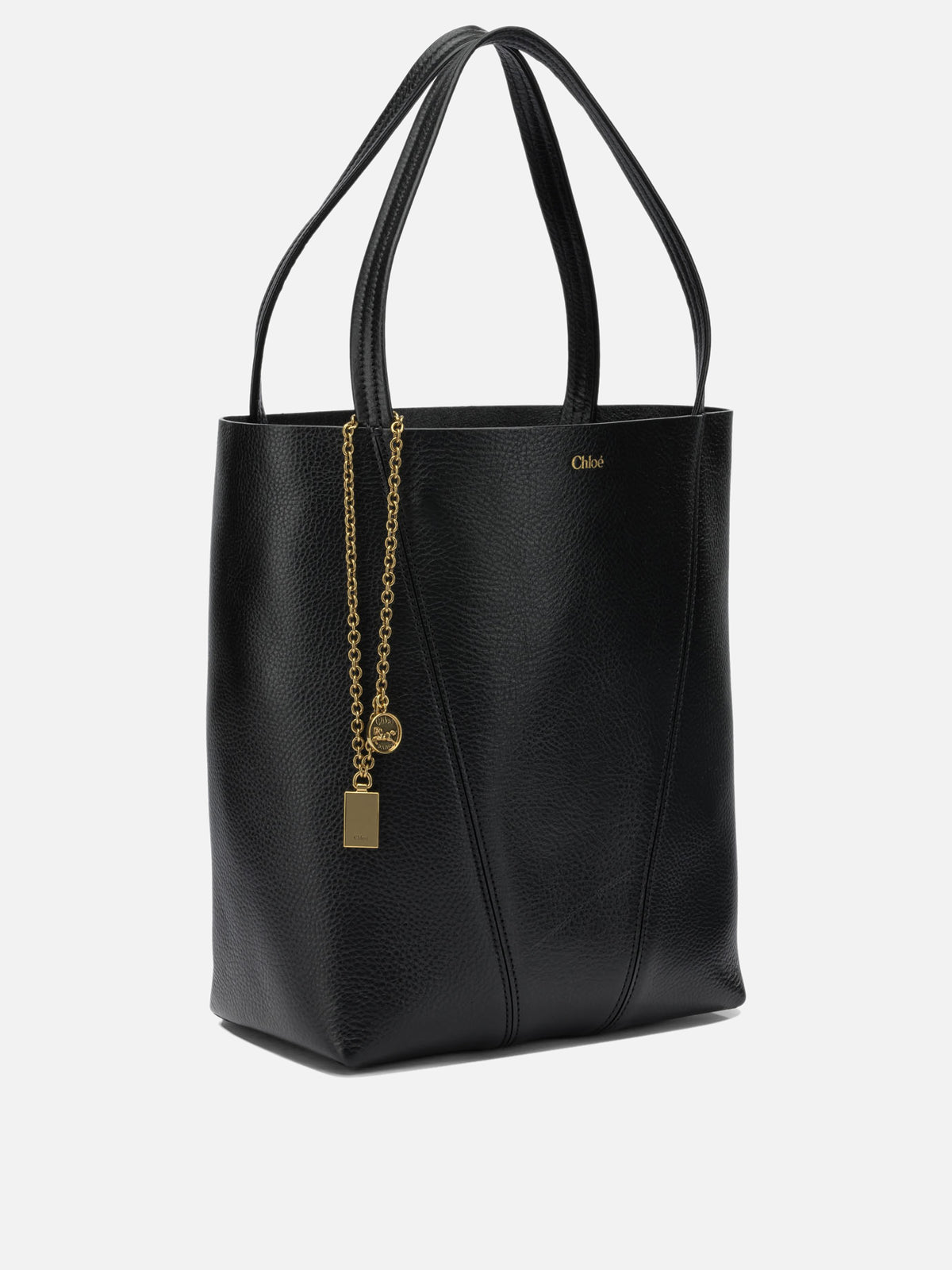 Chloé "Spin" Small shoulder bag Black

