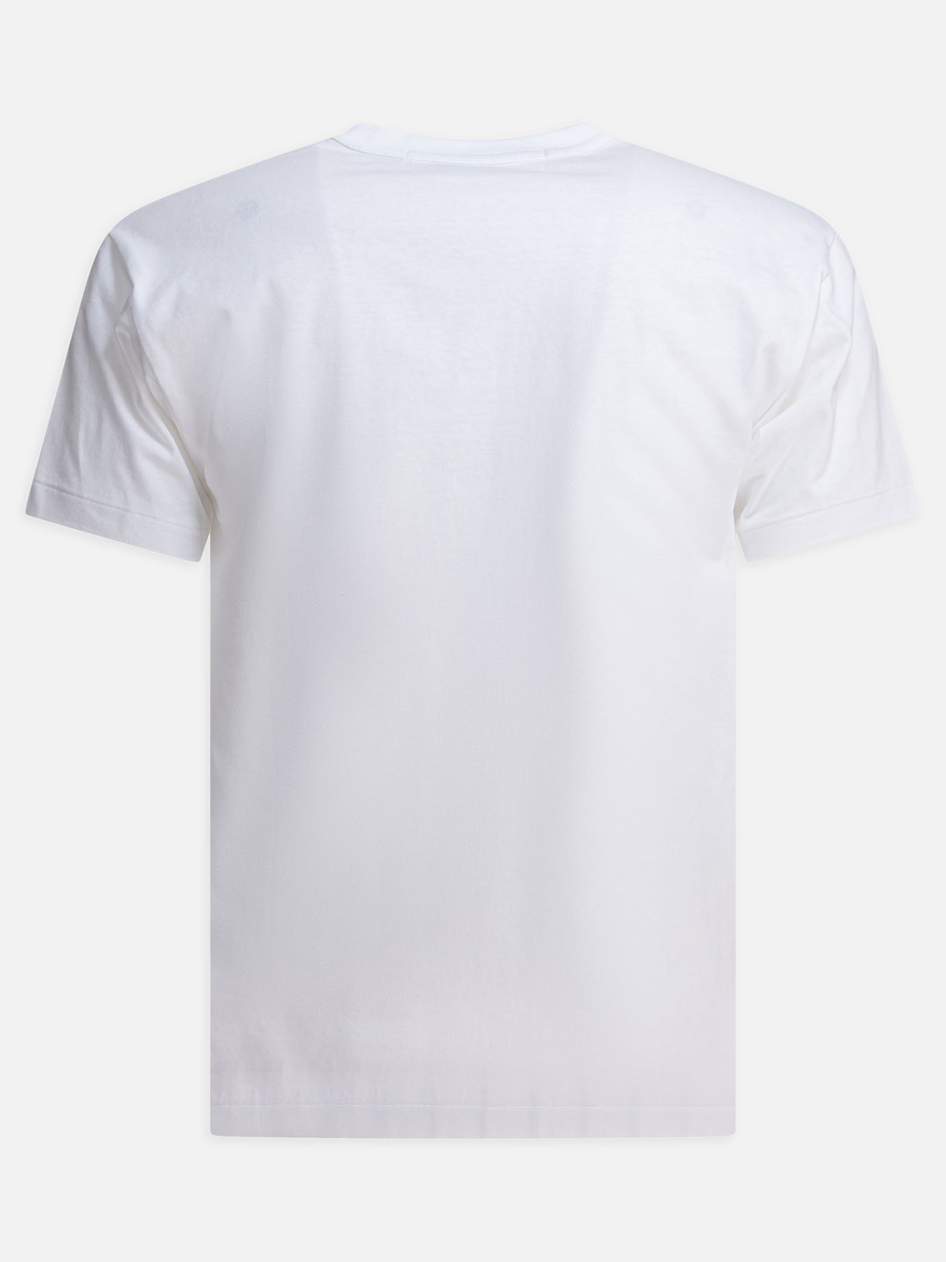 Crewneck t-shirts Logo  White - Comme Des Garçons Play Men | PDP | VIETTI Online Store | Zoom-Modal_2
