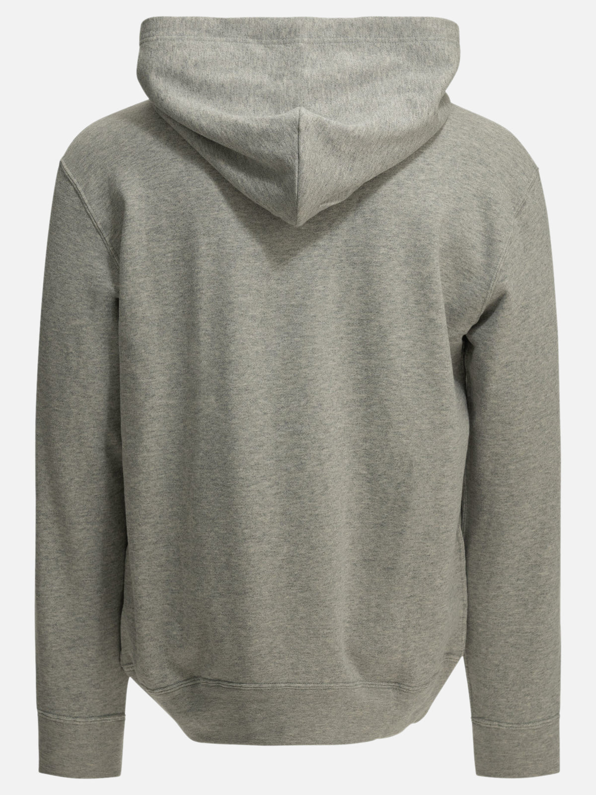 Comme Des Garçons Play "Red Emblem" Hoodie Grey - VIETTI