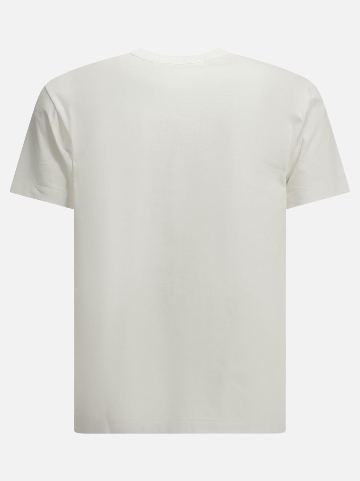 Comme Des Garçons Play T-shirt girocollo "Double Heart" Bianco - VIETTI
