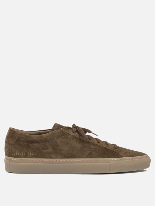 Common Projects "Achilles Premium" Low-Top Sneakers Brown

