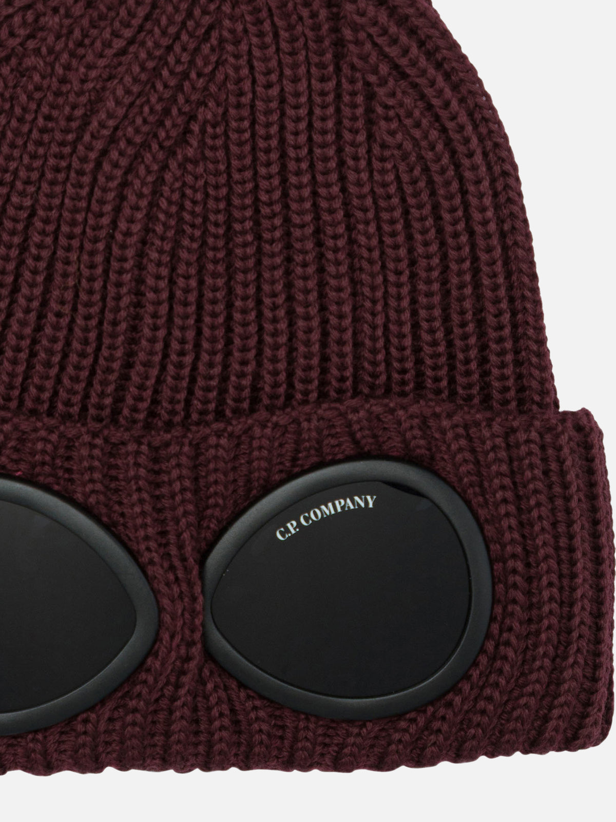 C.P. Company "Goggle" Beanie Bordeaux

