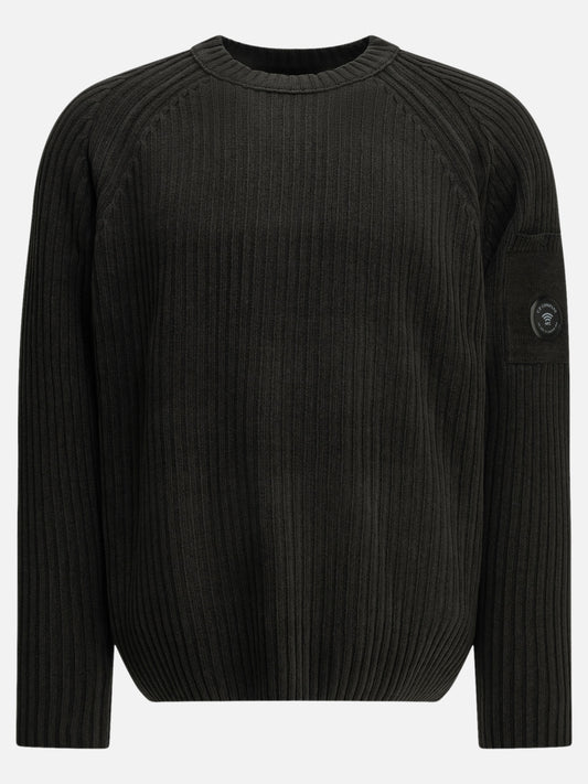 C.P. Company Crewneck sweater with logo Grey

