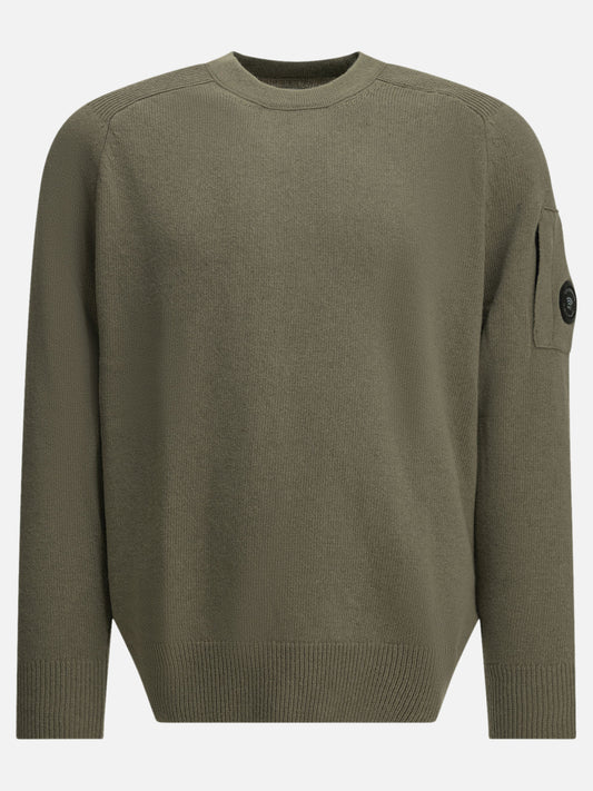 C.P. Company "Lens" Crew-Neck Sweater Grey


