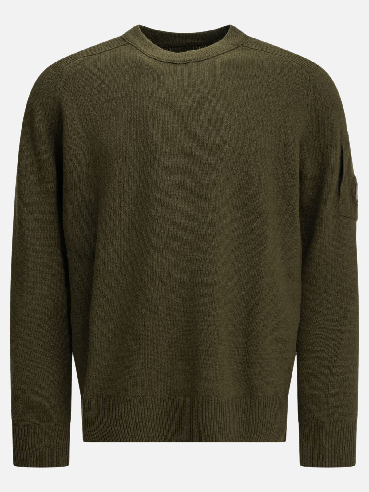 C.P. Company "Lens" Crew-Neck Sweater Green

