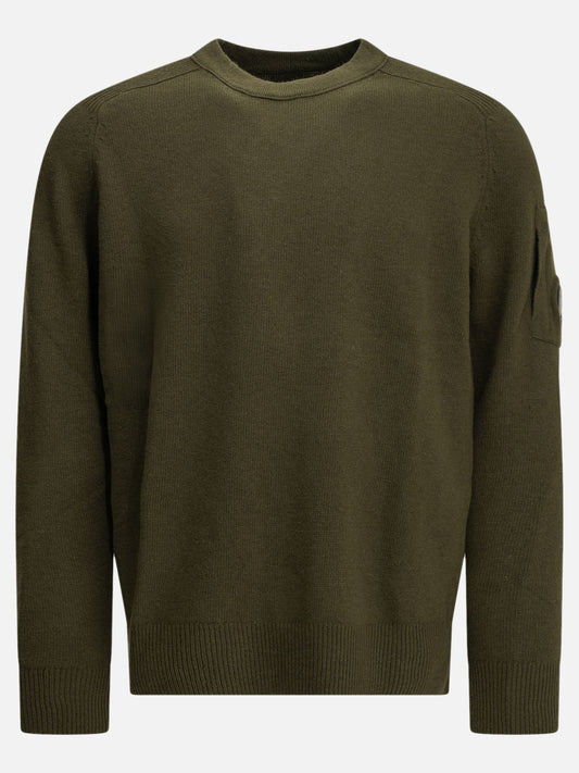 C.P. Company "Lens" Crew-Neck Sweater Green

