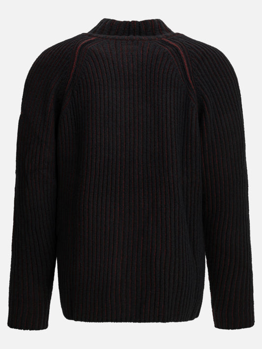 C.P. Company "Lens" Zip-Up Sweater Black

